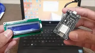 Program LCD I2C dengan NodeMCU