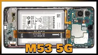 Samsung Galaxy M53 5G Disassembly Teardown Repair Video Review