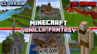 Vanilla Fantasy Addon For Survival MCPE Bedrock [1.18/1.19]