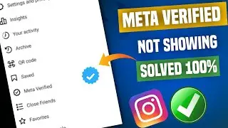 😥 meta verified instagram not showing | instagram meta verified not showing | meta verified option