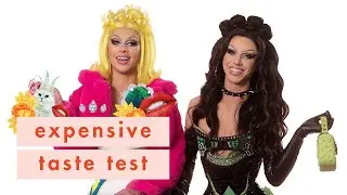 Twin Drag Queens Sugar & Spice Have 1 Brain Cell Left Now | Expensive Taste Test | Cosmopolitan