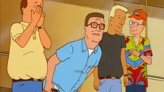 King of the Hill- Hank moons the governor of Texas!