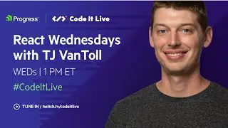 React Wednesdays: Live Coding Fun With Tyler McGinnis & Michael Labriola