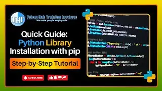 Quick Guide: Python Library Installation with pip - Step-by-Step Tutorial