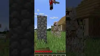 Unlucky Minecraft Village Moment