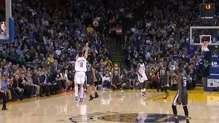 Danilo Gallinari with a Halfcourt Buzzer-beater to end the 2nd Quarter | Warriors vs Clippers