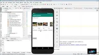 Android Image on Image button not displayed