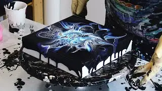 Beautiful Color Shift TLP Pigments ~ Crescendo, Unicorn and Flamingle ~ Fluid Art Bloom Technique