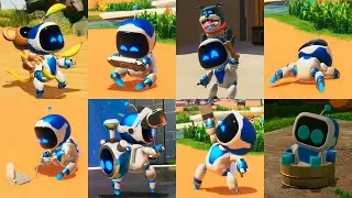 Astro Bot PS5 | All Idle Animations Compilation