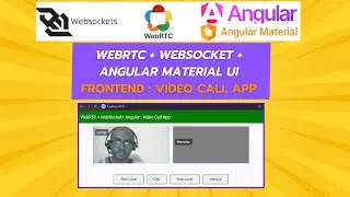 🚀 Build a Stunning Video Call App with WebRTC + WebSocket + Angular Material UI - FRONTEND - 01 !!🎥