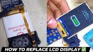 how to replace LCD display.