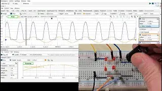 Explore Capacitor Charging in a Full Bridge Rectifier with LED Visualization