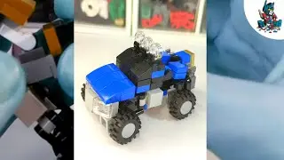 Transformer Wheelie in lego! 