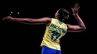 She is only 17 Years Old - Ana Cristina de Souza | The Future Volleyball Star from Brazil