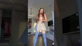 Cute doll in white stockings 😍 