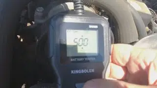 Kingbolen BM550 Electronic Battery Tester. Quick test and review!