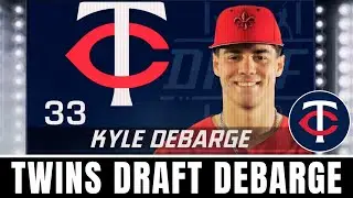 Minnesota Twins select SS KYLE DEBARGE with 33rd Pick || MLB DRAFT 2024