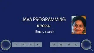 Lesson 45 Arrays Part 6 - Binary search on Integer, Character, Floating point Arrays