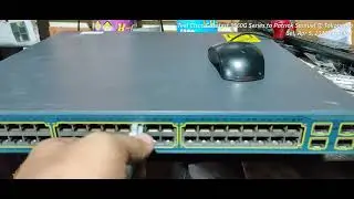 Test Switch Hub Cisco Catalyst 3560G 48 port plus 2 port SFP