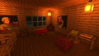 Minecraft Bedroom and Rain Ambience to Relax