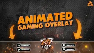 How To Make Animated Gaming Overlay On Android | Make Cool Stream Overlay |Hindi Tutorial.