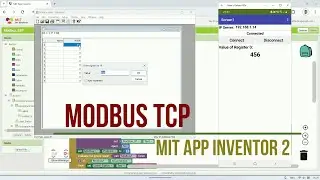Building a Modbus TCP client App in Smartphone with MIT App Inventor (Part 1: Reading Register)