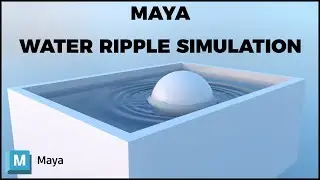 Master Maya's Water Ripple Simulation Technique