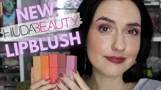 NEW HUDA BEAUTY LIPBLUSH Lip & Cheek Stain | Lip Swatches, Close Ups, Kiss Tests + More!