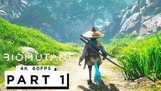 BIOMUTANT Walkthrough Gameplay Part 1 - (4K 60FPS) RTX 3090 MAX SETTINGS - No Commentary