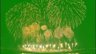 Fireworks Green Screen Animation Effect Chromakey Overlay Футаж Фейерверк 12 Эффект хромакей anime