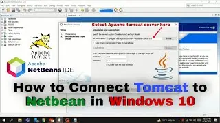 How to add Tomcat server in NetBeans and create the web-page/application | website | JAVA servlets