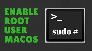 How to enable root user macOS Sierra