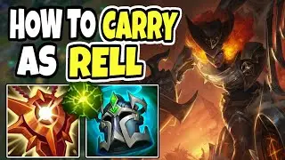 Challenger support shows you how to carry as RELL | RELL SUPPORT | 14.18 LEAGUE OF LEGENDS