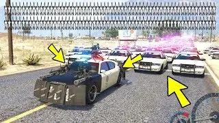 GTA 5 МОДЫ 110 ЗВЁЗД РОЗЫСКА !! ГАНГСТЕР УГНАЛ ЗОМБИ ПОЛИЦЕЙСКУЮ МАШИНУ И УСТРОИЛ ПОГОНЮ ОТ КОПОВ...