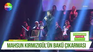Mahsun Kırmızıgül'ün film gibi Bakü konseri