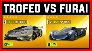 Asphalt 9 MAX Lamborghini Huracan Super Trofeo Evo VS MAX Mazda Furai