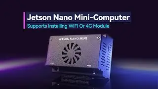 Mini-Computer, Based on Jetson Nano Module, Supports Installing WiFi Or 4G Module, Metal Case