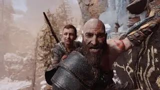 Kratos metendo a porrada em todo mundo ao som de Power ranger