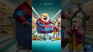 💥 Spider-Man: Dog in Disguise Steals the Show! 🐾 #spiderman #dog #avengers #marvel #shopping