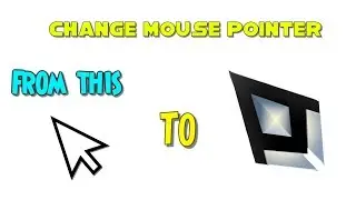 How to change mouse pointer to look awesome