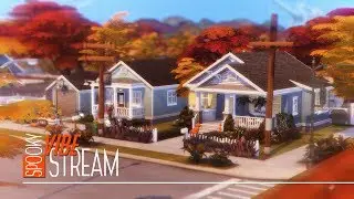 СПУКИ ВАЙБ СТРИМ II 🎃 | THE SIMS 4 СТРОИТЕЛЬСТВО