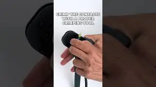 How to Crimp 2-wire SuperSeal Connectors #tutorial #crimpingtool #satisfying