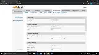 How to Setup phone setting in Syrotech router