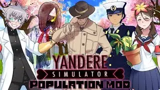 Club Leaders & The Journalist?! | Yandere Simulator: Population Mod