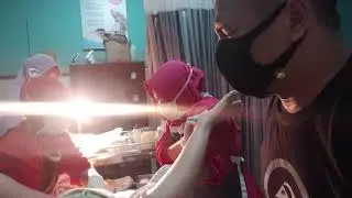 Part 2 detik-detik bayi keluar dari rahim ibu, suami mau pingsan tapi gak bisa, alhamdulillah