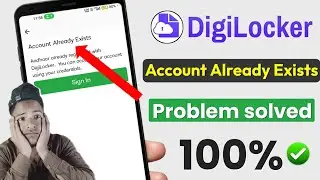 digilocker account already exists problem | Digilocker aadhar already linked problem | Masoom 1m