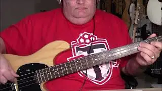 Glen Campbell Rhinestone Cowboy Bass Cover with Notes & Tab