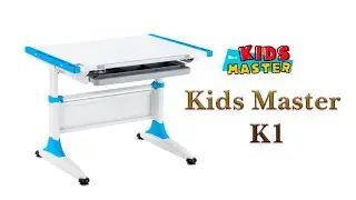 Обзор, регулировка парты KIDSMASTER K1