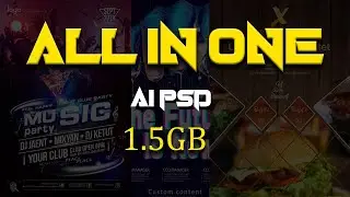 All In One Files Flyers And Banner Download In PSD AI Files |English| |Photoshop Tutorial