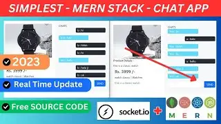 MERN Stack Real Time Chat App with Express React Mongodb 2023